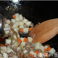 山药牛肉粒的做法图解6