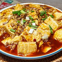 #测测你的夏日美食需求#夏日麻辣下饭菜：麻婆豆腐，快手川菜的做法图解1