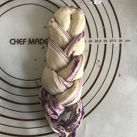 紫薯大理石纹吐司的做法图解16