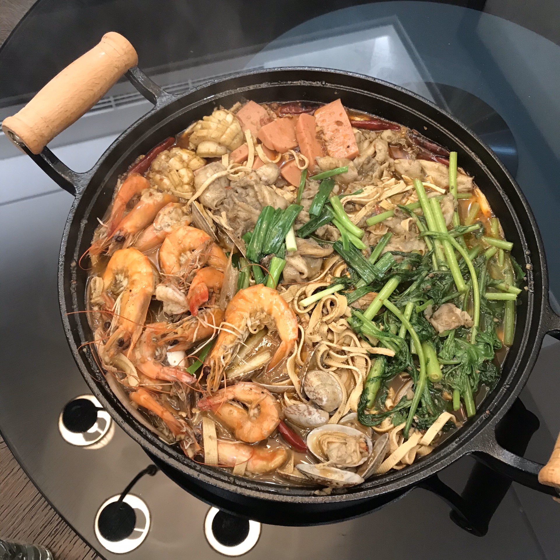 麻辣海鲜锅怎么做 麻辣海鲜锅的做法 豆果美食