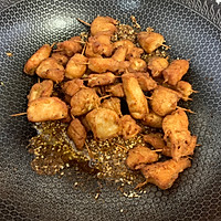 牙签鸡肉的做法图解16