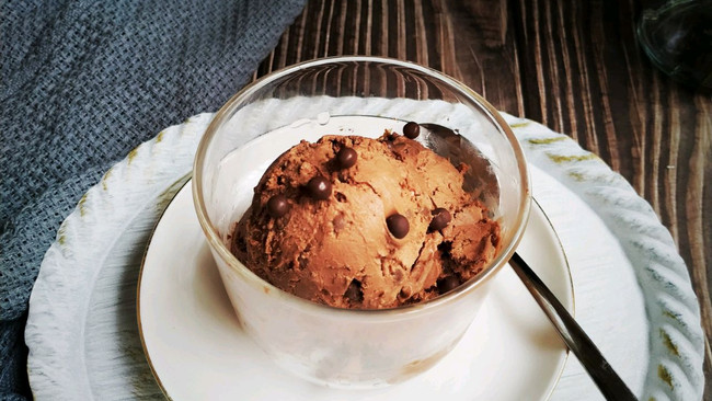 巧克力冰淇淋，无冰渣滑爽无蛋的做法