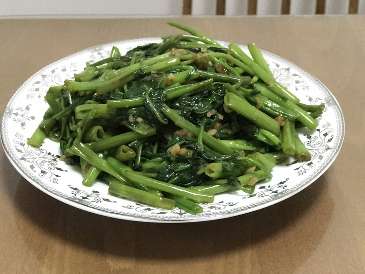 蒜蓉空心菜的做法