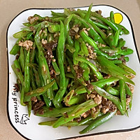 橄榄菜肉末四季豆的做法图解8