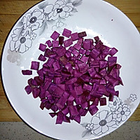桂花紫薯粥的做法图解2