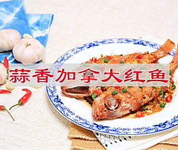 #极地鲜味厨艺大比拼#  蒜香加拿大红鱼的做法