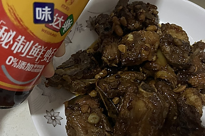 黄豆焖排骨