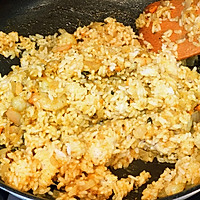 咖喱海鲜炒饭的做法图解9