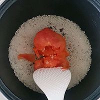 懒人西红柿腊肠煲饭的做法图解6