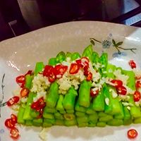 无油烟健康菜-响油芦笋的做法图解3