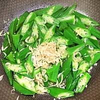 #向往的生活 就是外婆乡#秋葵炒蛋的做法图解8