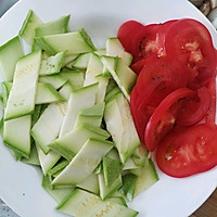 番茄西葫芦（低卡减脂餐）的做法图解1