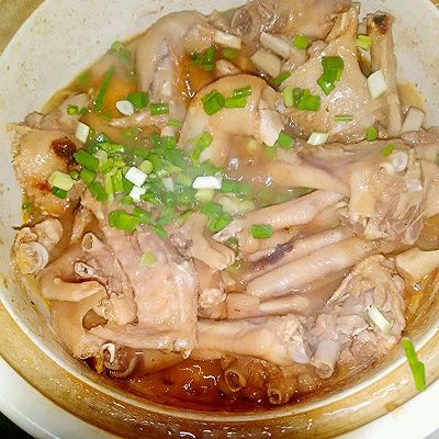 黑椒煲鸭掌鸭翅