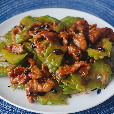 粤菜凉瓜炒牛肉