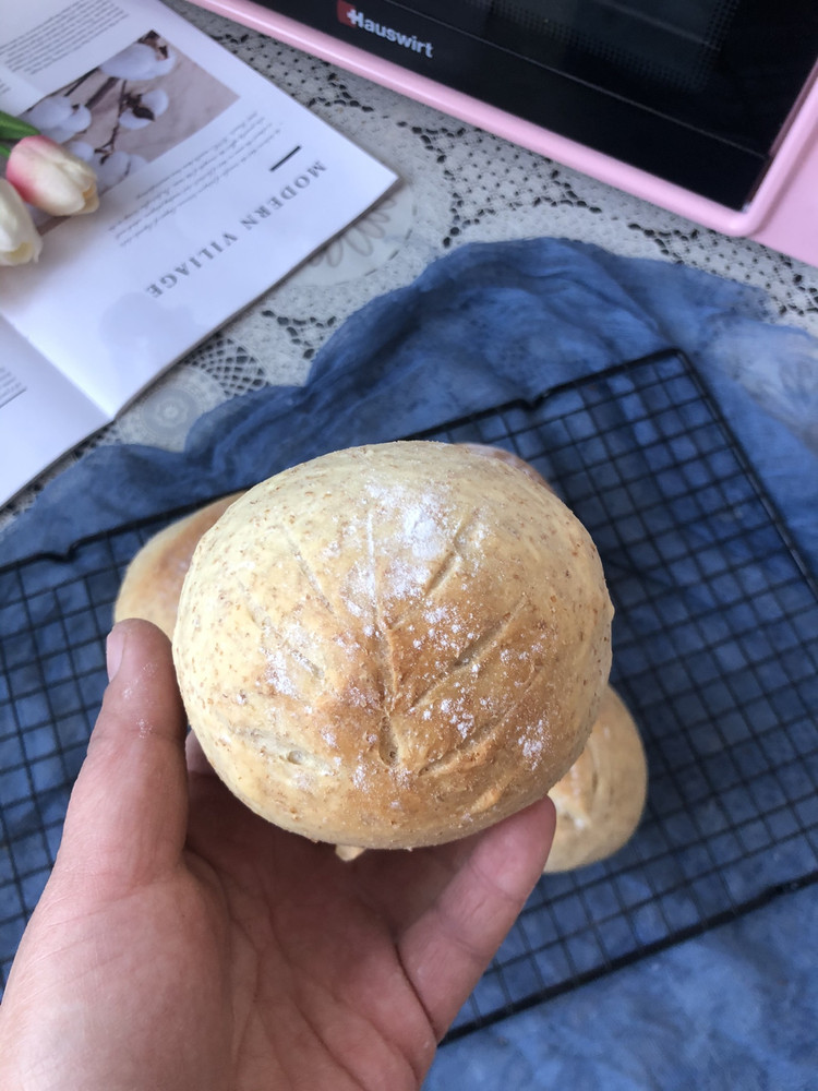 全麦面包的做法