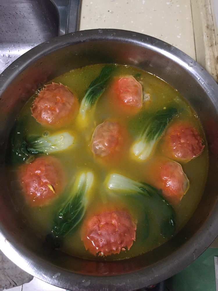 蟹粉狮子头