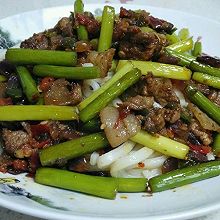 蒜苔肉拌面#爱仕达寻找面点女王#