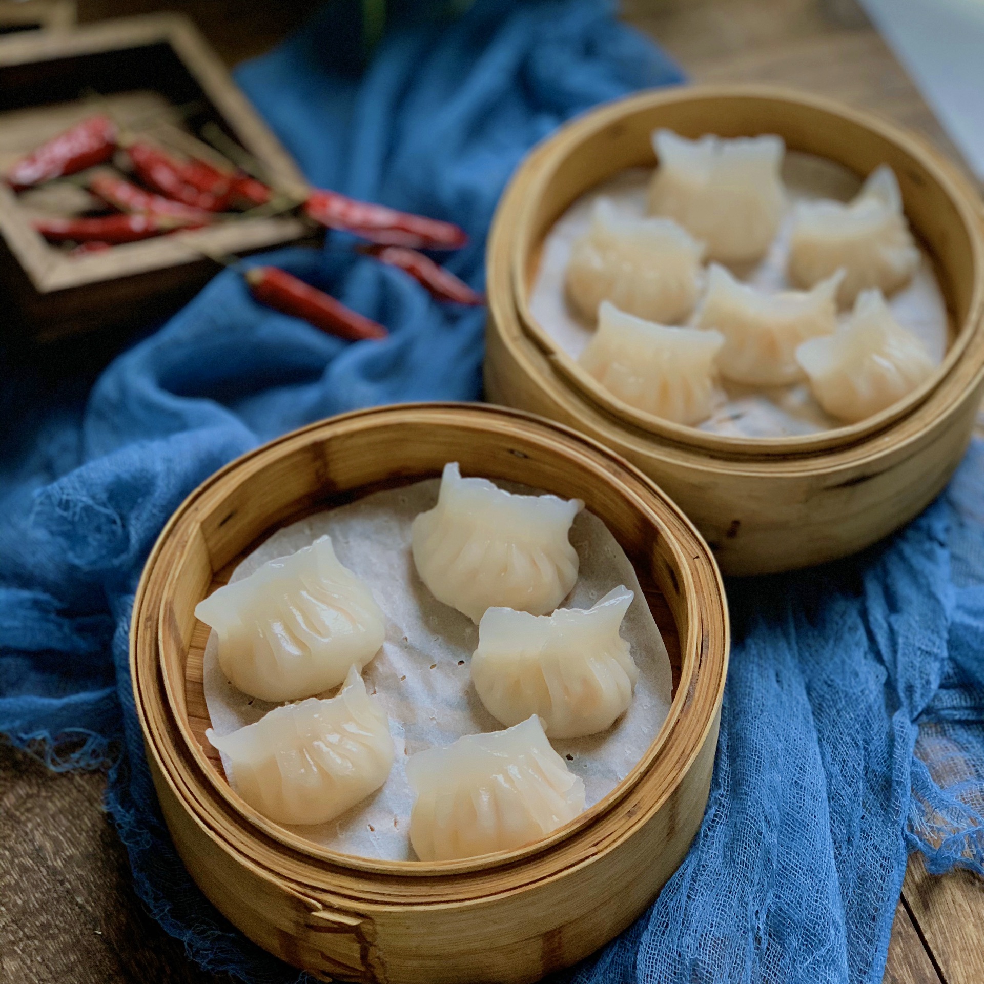 Crystal clear crystal shrimp dumplings