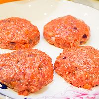 自制牛肉汉堡的做法图解4