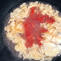快手版美味汤面-番茄鸡蛋面的做法图解8