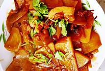 回锅肉熘土豆片的做法