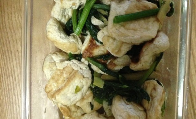 青菜烧豆腐