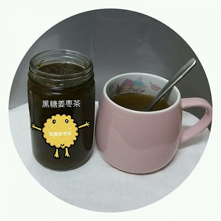 黑糖姜枣茶的做法