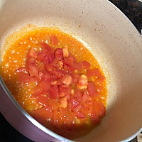 番茄金针菇蛋汤的做法图解4