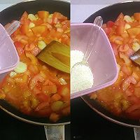 番茄烩金针菇-节后清肠大作战的做法图解4