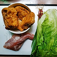 青菜豆腐瘦肉面的做法图解1