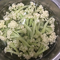 清炒白菜花的做法图解5