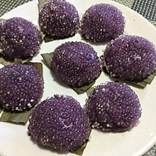 紫薯豆沙丸子