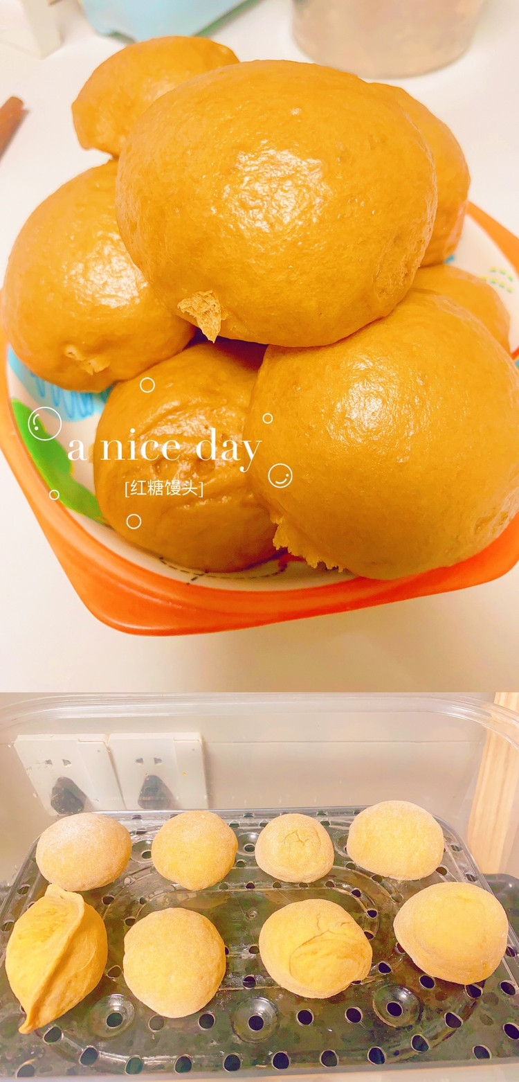 红糖馒头的做法