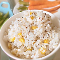 #助力高考营养餐#椰油玉米粒焖米饭的做法图解5