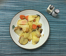 胡萝卜土豆片的做法