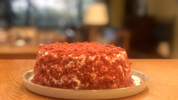 红丝绒奶酪蛋糕（六寸）️