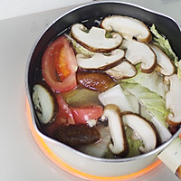 减脂番茄蘑菇蔬菜汤，一个星期瘦五斤#洗手做羹汤#的做法图解4