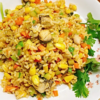 #挪威青花鱼健康新食尚#挪威青花鱼蛋炒饭的做法图解16