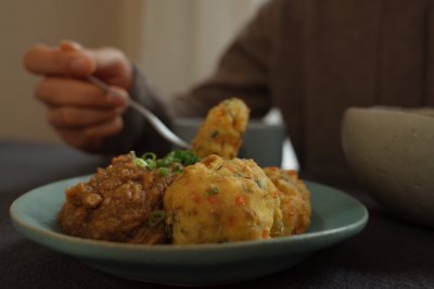 空气炸豆腐丸【北鼎5系烤箱食谱】