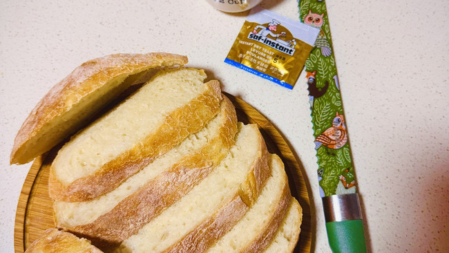 #法式面包#原味欧包的做法