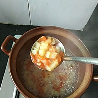 #网红美食我来做#番茄土豆牛肉粥的做法图解5
