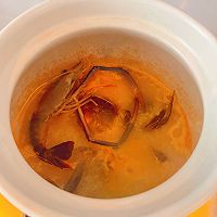 #晒出你的中秋团圆饭#海鲜砂锅粥的做法图解11
