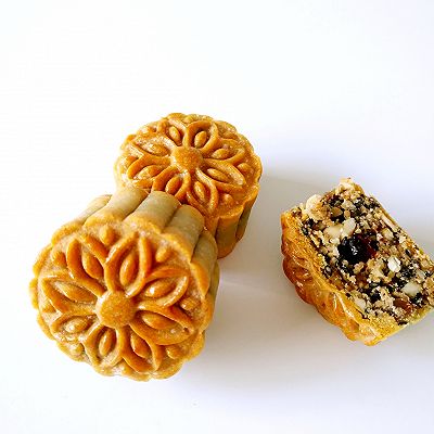 广式五仁月饼蜂蜜版（不用转化糖浆）