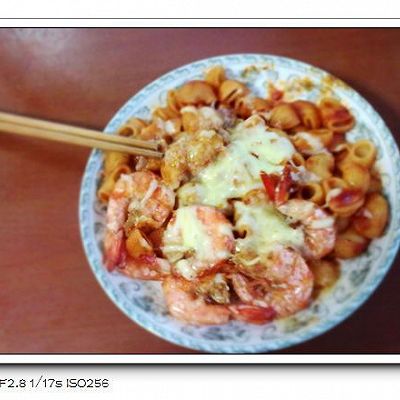 海鲜焗意面