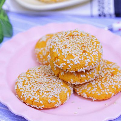 红薯芝心小饼 宝宝辅食食谱