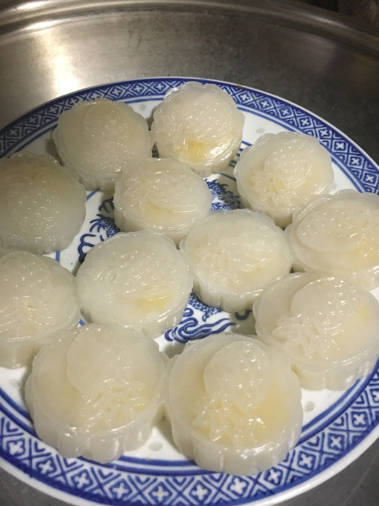 奶黄水晶糕的做法