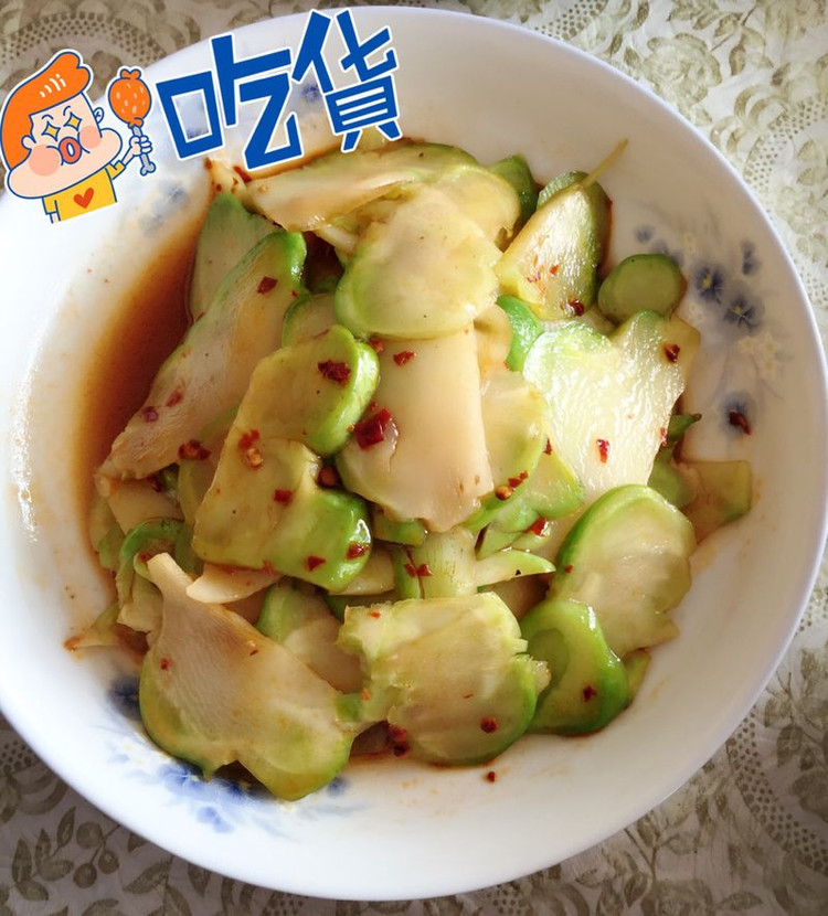 凉拌榨菜的做法