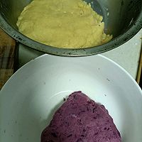 紫薯豆沙五仁月饼的做法图解4