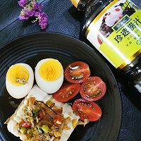 #珍选捞汁 健康轻食季#捞汁内酯豆腐的做法图解5