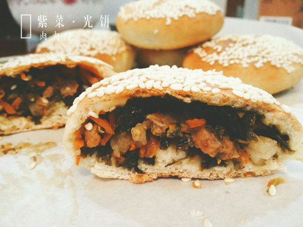 紫菜光饼，也叫福州肉烧